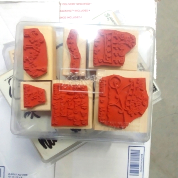 4 rubber stamp sets assorted - 25 individual stamps assorted styles - Picture 7 of 13